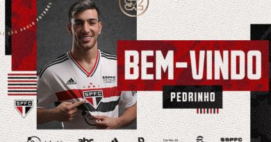 São Paulo anuncia Pedrinho como primeiro reforço da temporada 2023